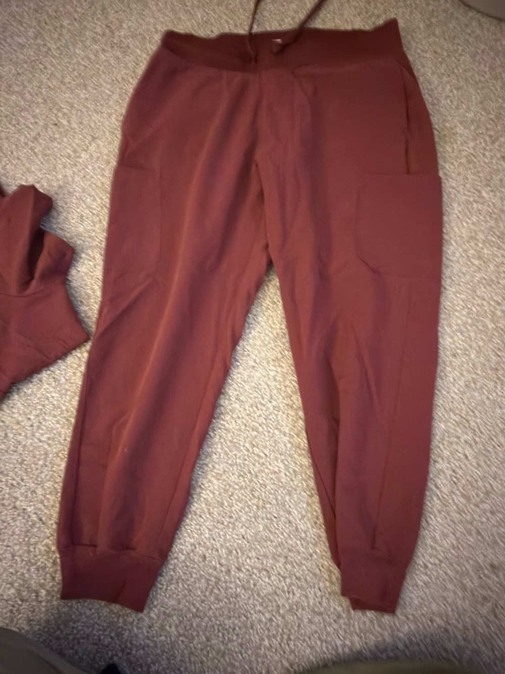 Mandala scrub set. Large Top. Large Petite Bottoms - Picture 5 of 5